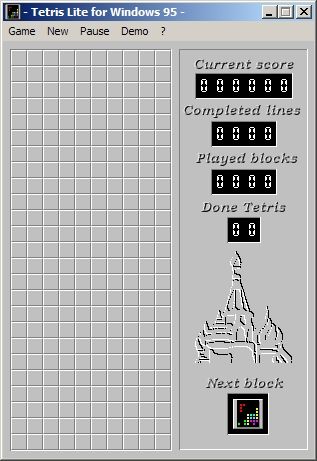 Tetris Lite for Windows 95 box art