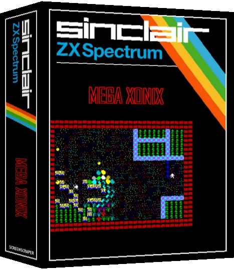 Mega Xonix — box-3D (SS)