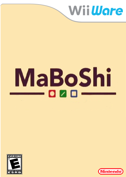 MaBoShi - The Three Shape Arcade box art