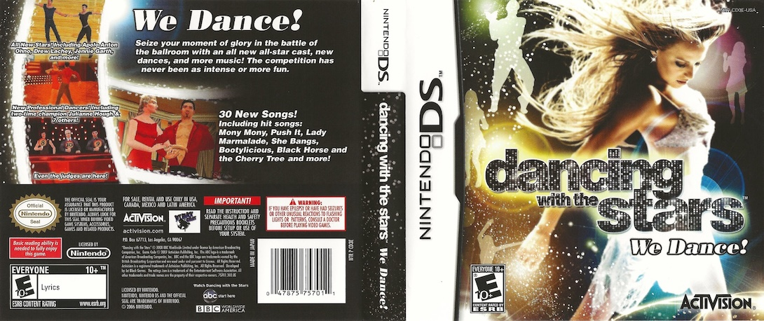 Dancing with the Stars - We Dance! — box-texture (US)