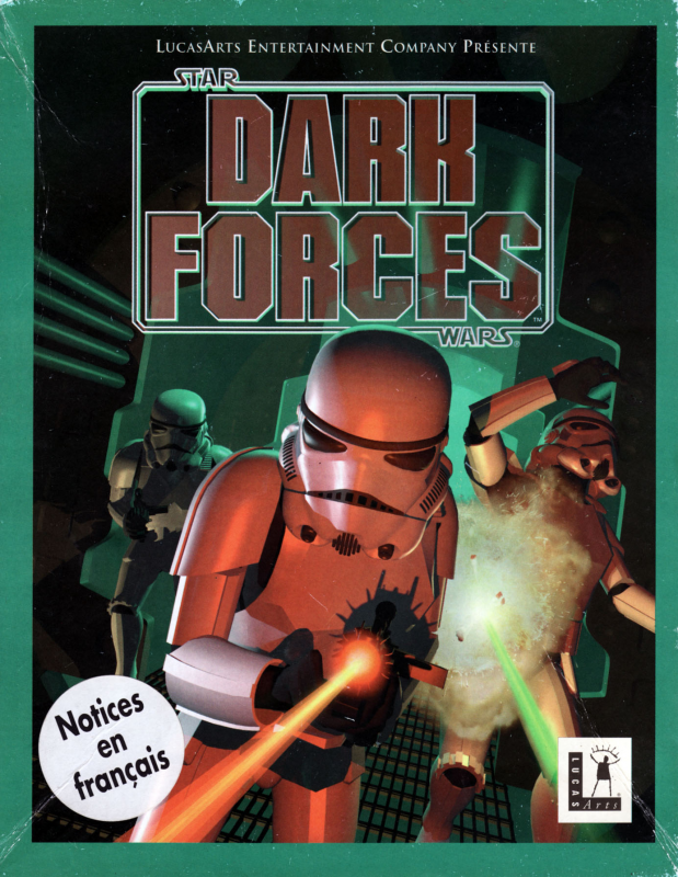 Star Wars - Dark Forces — box-2D (FR)