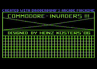 Commodore Invaders — sstitle (WOR)