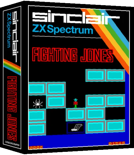 Fighting Jones — box-3D (SS)