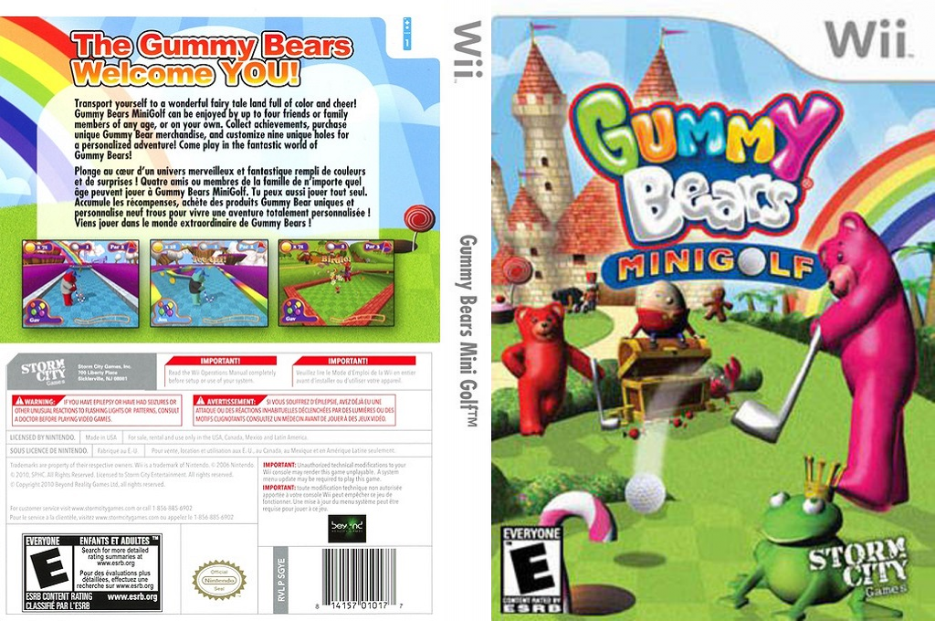 Gummy Bears - MiniGolf — box-texture (US)