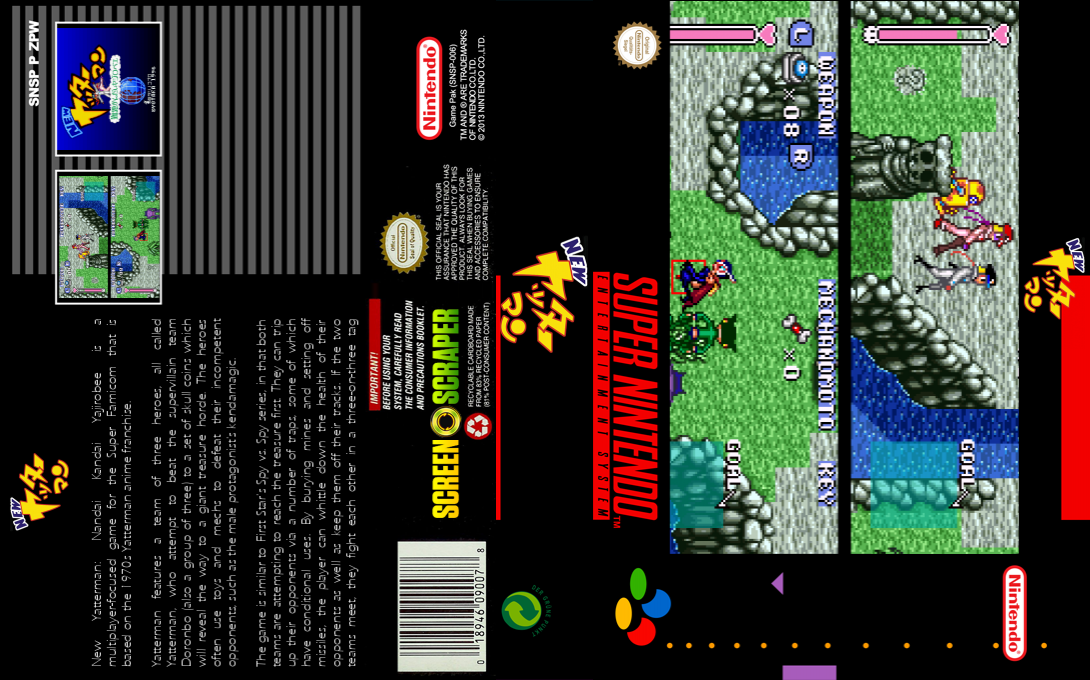New Yatterman - Nandai Kandai Yajirobee — box-texture (SS)