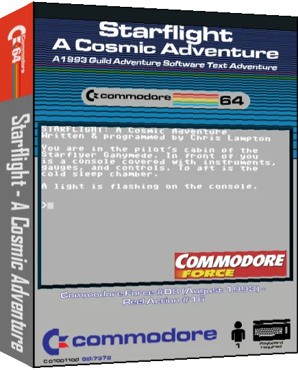 Starflight - A Cosmic Adventure — box-3D (CUS)