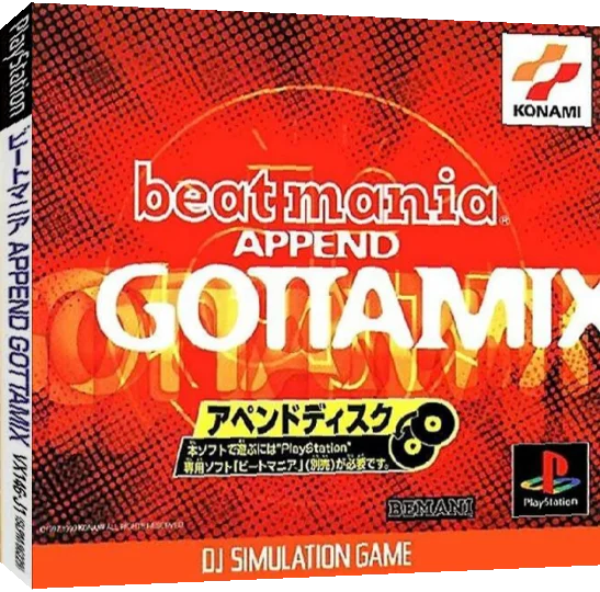 Beat Mania Append GottaMix — box-3D (JP)