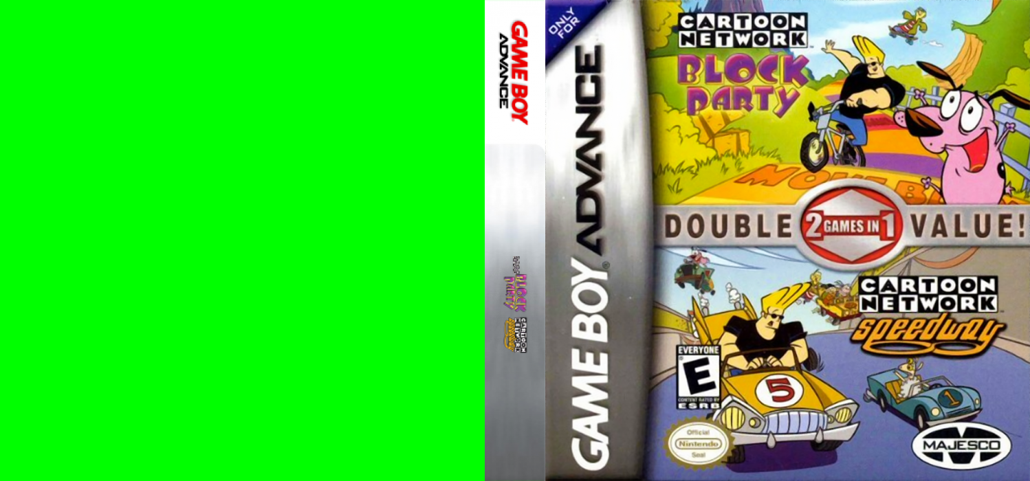 Double Game! - Cartoon Network Block Party & Cartoon Network Speedway — box-texture (US)