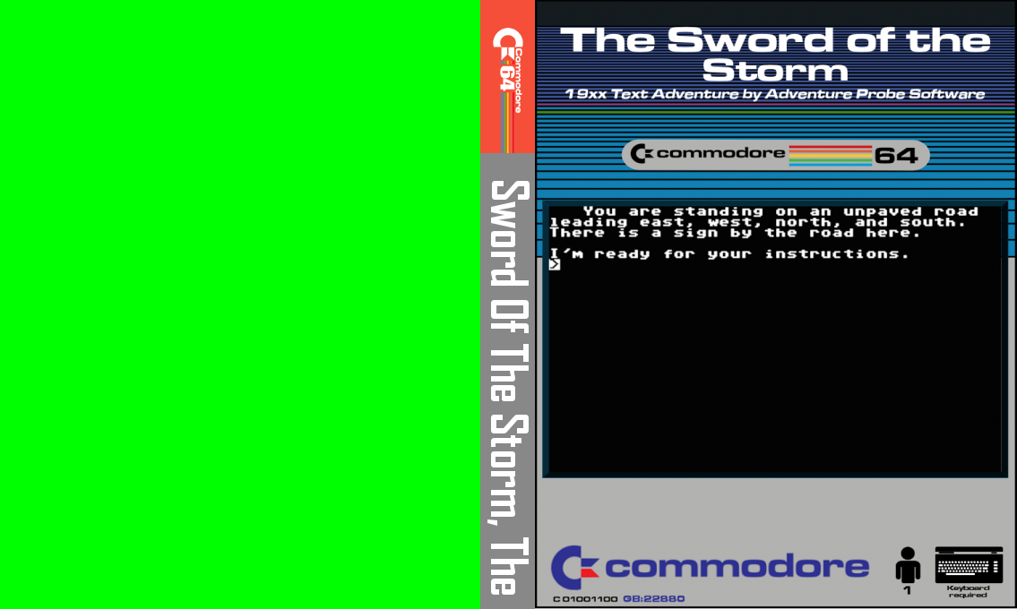 The Sword of the Storm — box-texture (CUS)