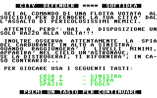 City Defender — sstitle (IT)