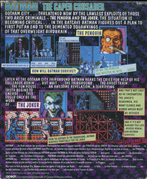 Batman - The Caped Crusader — box-2D-back (EU)