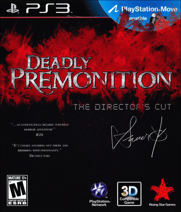 Deadly Premonition - The Director's Cut box art