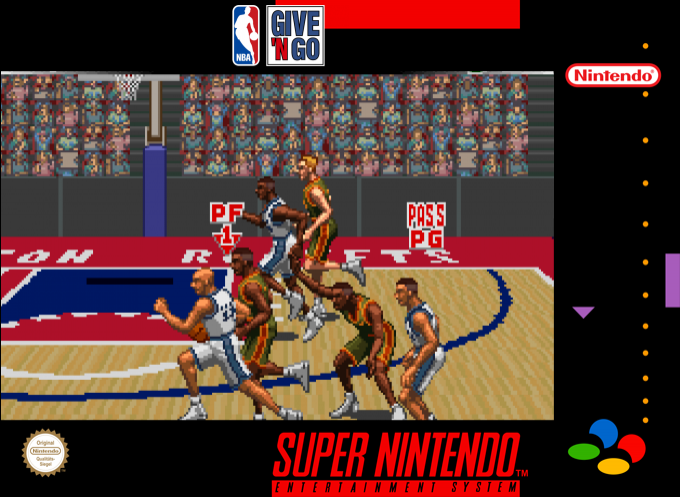 Nba Give'n Go — box-2D (SS)