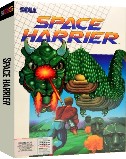 Space Harrier — box-3D (US)