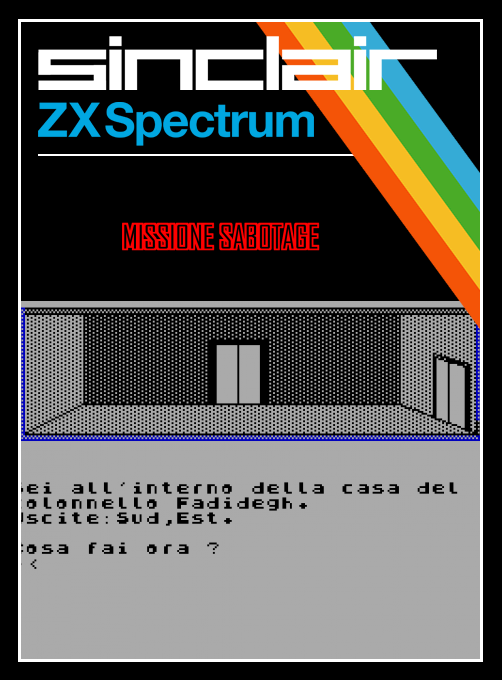 Missione Sabotage box art