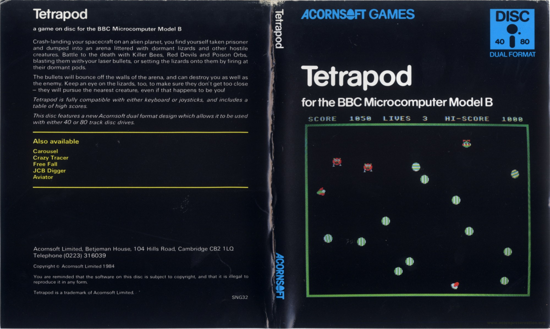 Tetrapod — box-texture (WOR)