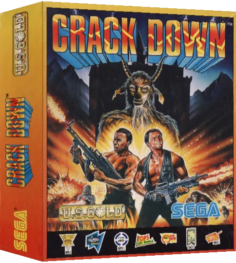 Crack Down — box-3D (EU)
