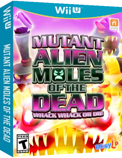 Mutant Alien Moles of the Dead — box-3D (US)