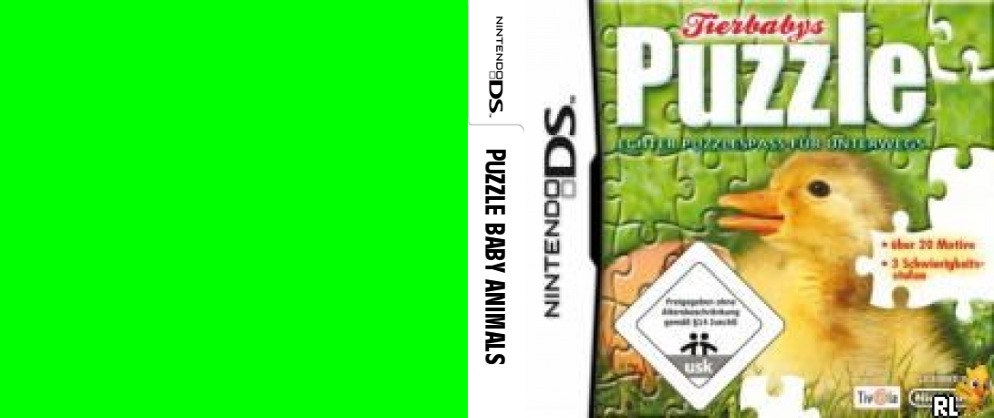 Puzzle Baby Animals — box-texture (DE)