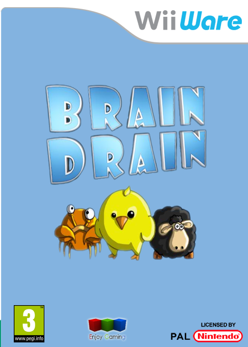 Brain Drain — box-2D (EU)