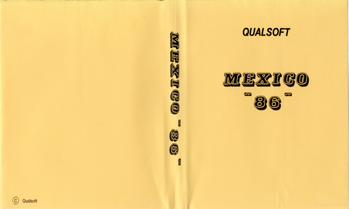 Mexico '86 — box-texture (WOR)