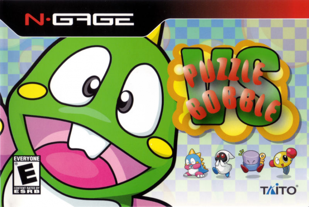 Puzzle Bobble Vs box art