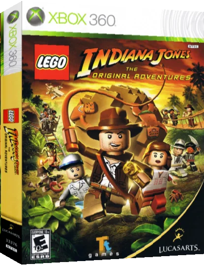 LEGO Indiana Jones - The Original Adventures — box-3D (US)