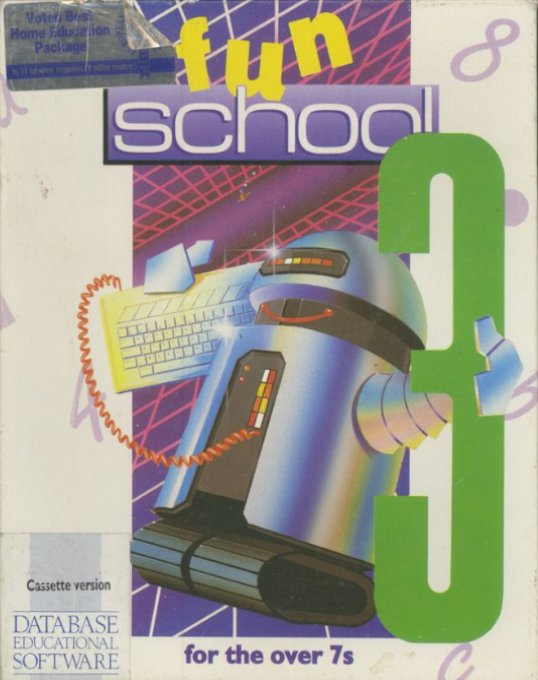 Fun School 3 : For the over 7's box art