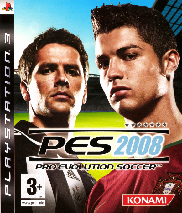 PES 2008 - Pro Evolution Soccer box art
