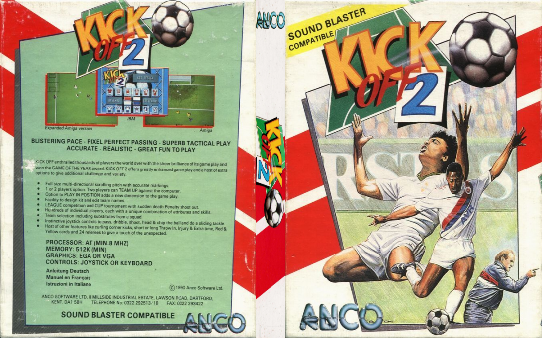 Kick Off 2 — box-texture (EU)
