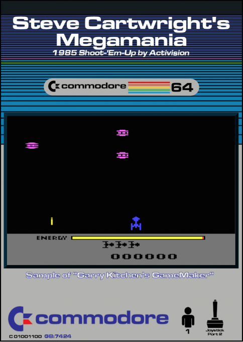 Steve Cartwright's Megamania box art