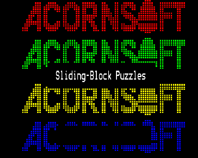 Sliding-Block Puzzles — sstitle (WOR)