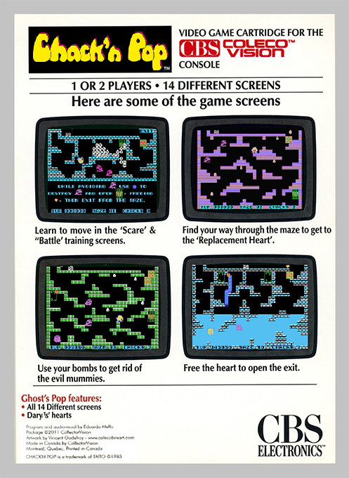Chack'n Pop — box-2D-back (EU)