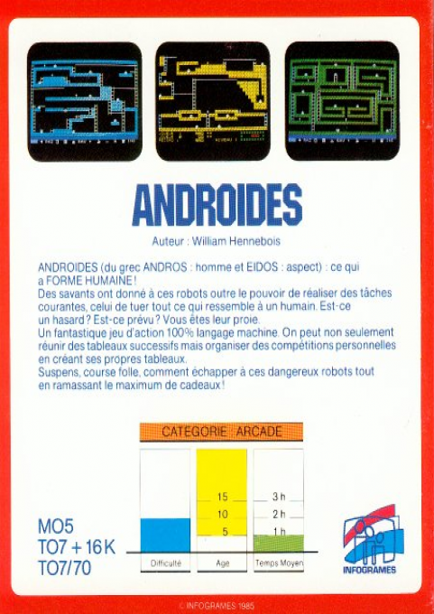Androïdes + Editeur — box-2D-back (EU)