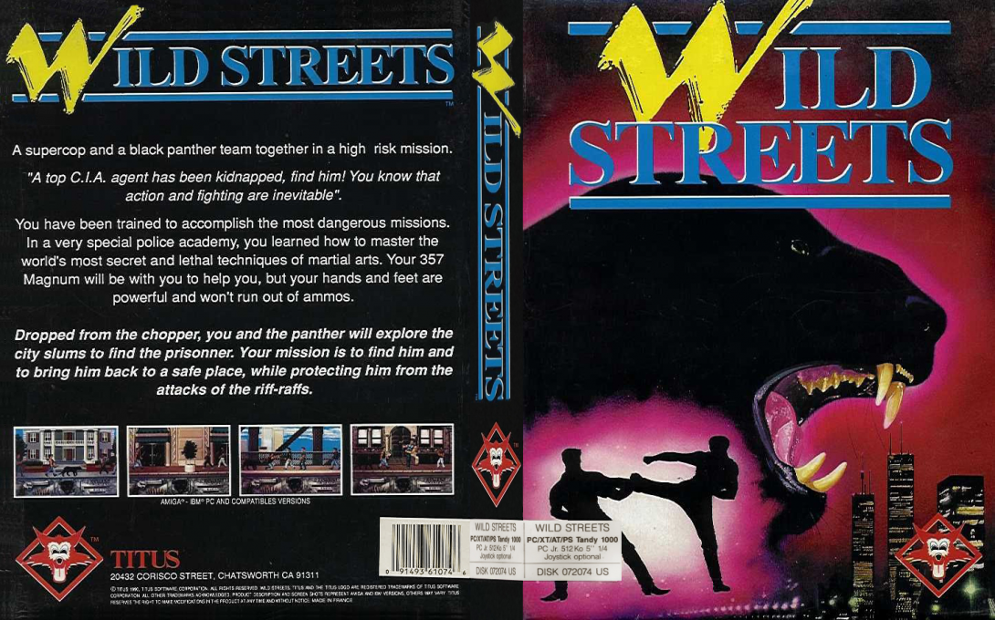 Wild Streets — box-texture (EU)