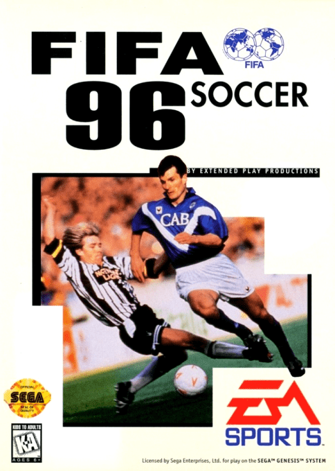FIFA Soccer 96 box art