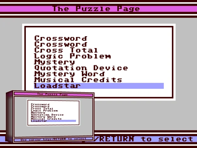 The Puzzle Page #072 — mixrbv2 (WOR)