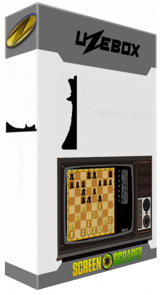 Chess For Uzebox — box-3D (SS)