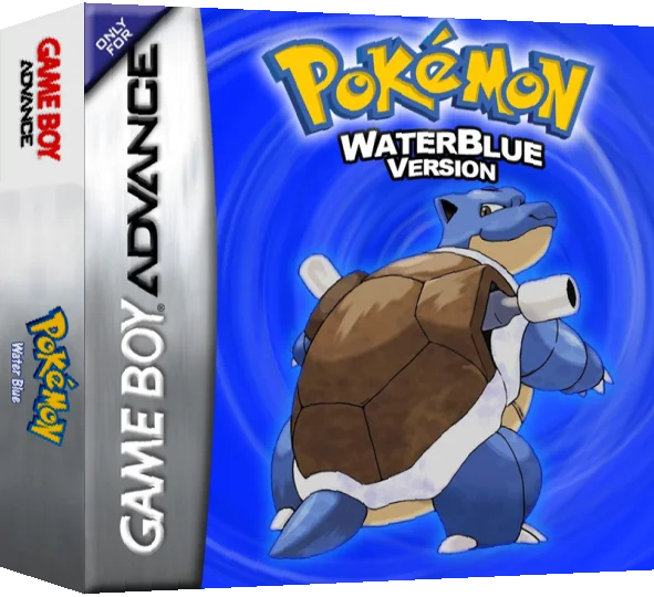 Pokemon : Water Blue — box-3D (WOR)