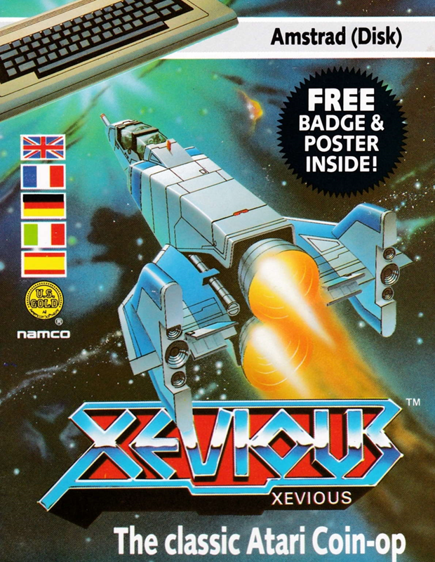 Xevious box art