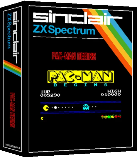 Pacman Begins — box-3D (SS)