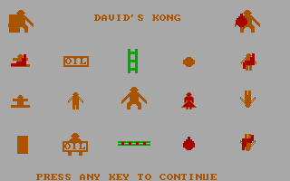 David's Kong box art