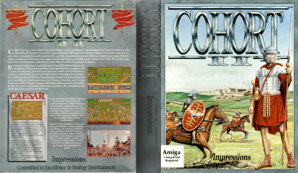 Cohort II - Fighting for Rome — box-texture (EU)