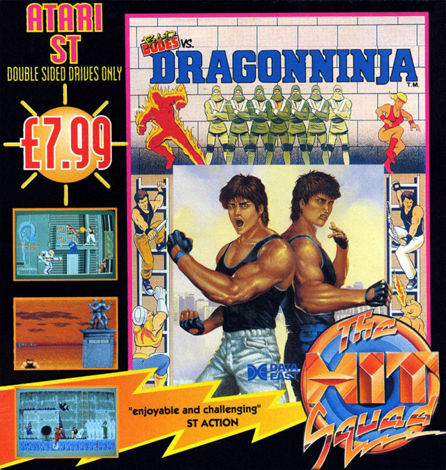 Bad Dudes vs. Dragon Ninja box art