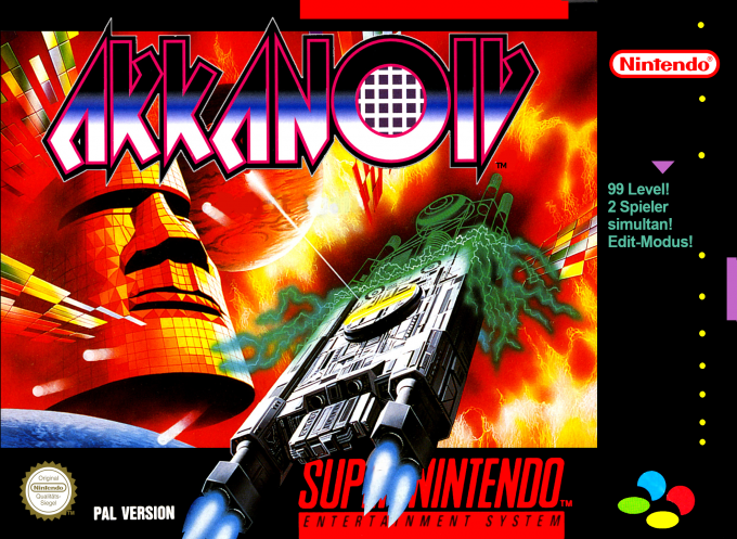 Arkanoid — box-2D (DE)