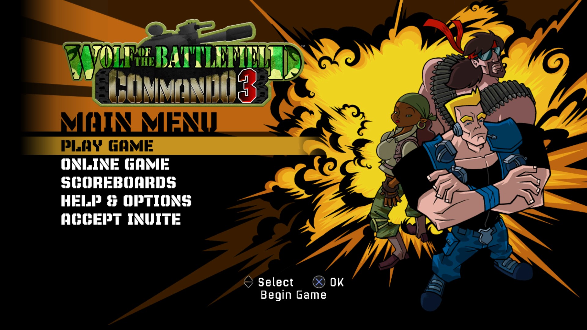 Wolf of the Battlefield - Commando 3 — sstitle (WOR)