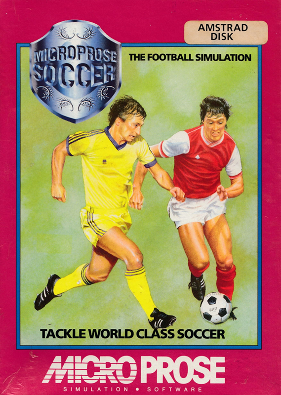 Microprose Soccer box art