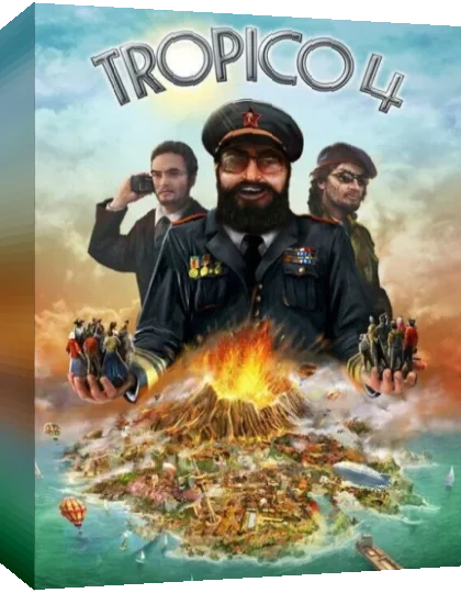 Tropico 4 — box-3D (JP)