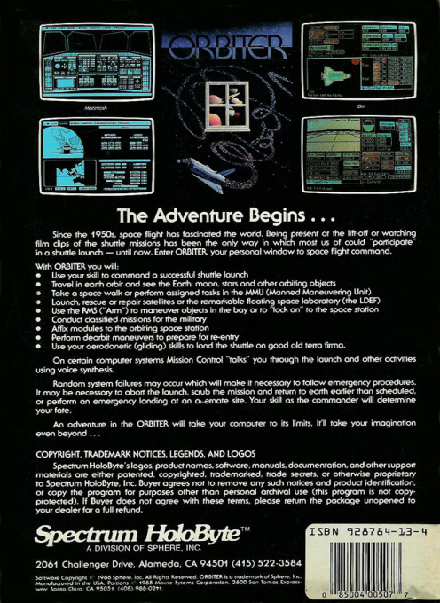 Orbiter — box-2D-back (US)