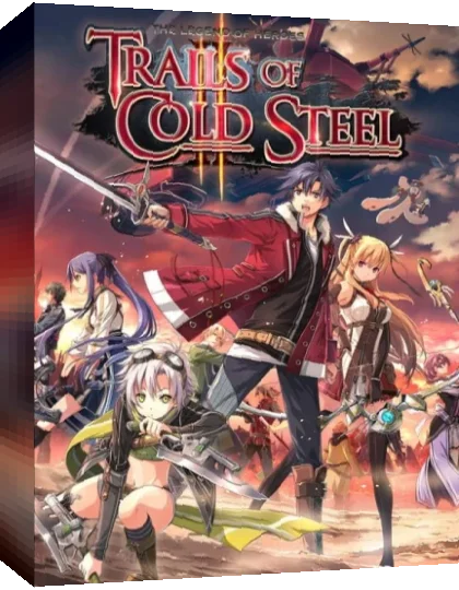 Eiyuu Densetsu - Sen no Kiseki II — box-3D (JP)